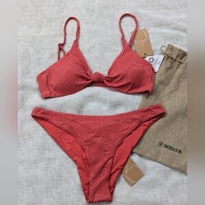 Berlook / Small / Medium/ Large / XL /Jacquard Knot Bikini Set